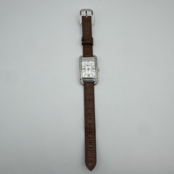 Brighton Other - Brighton Monaco Watch Reversible Band Brown & Black Band Working